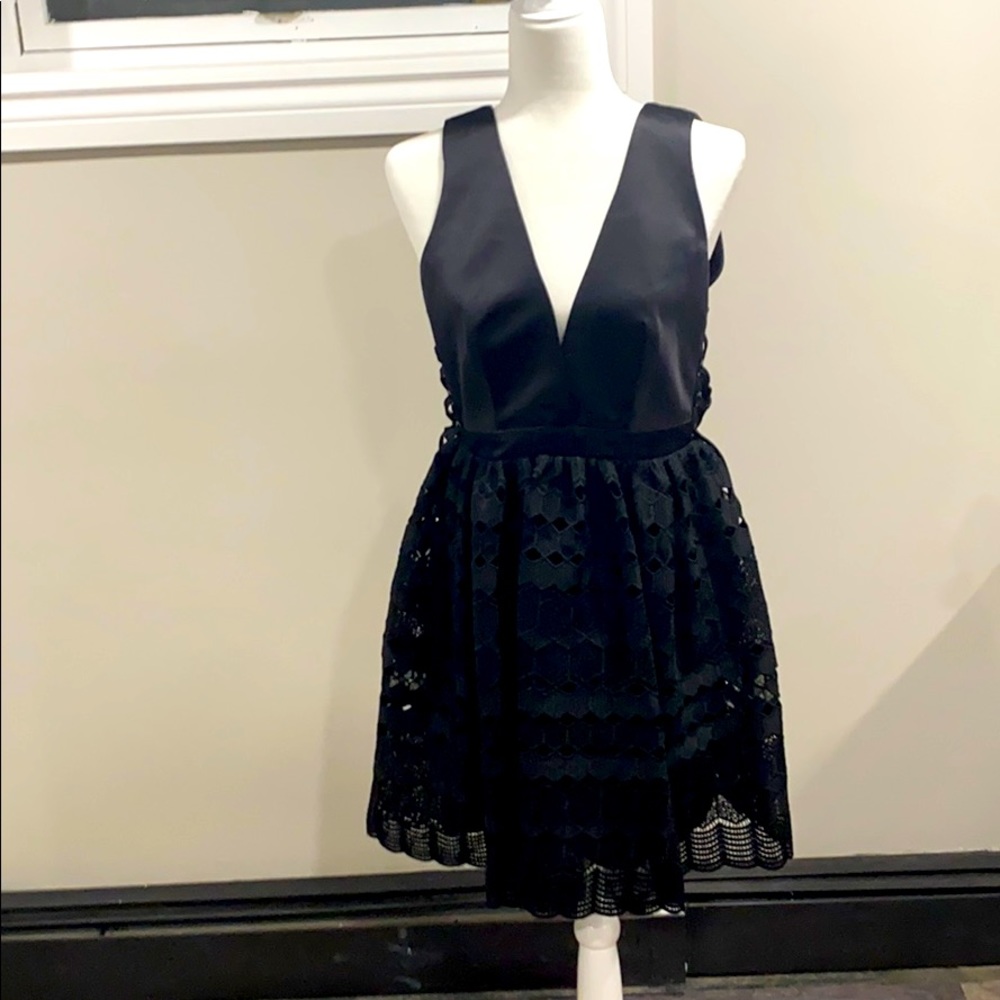 Sandro Black Cocktail dress